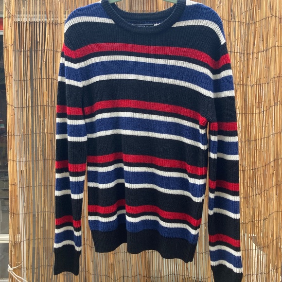 Striped Black Knit Sweater - Picture 5 of 7